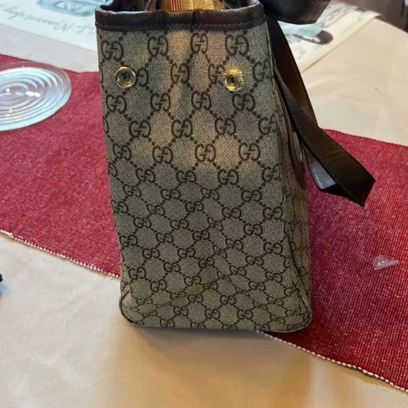 Brown tote - Picture 4 of 9